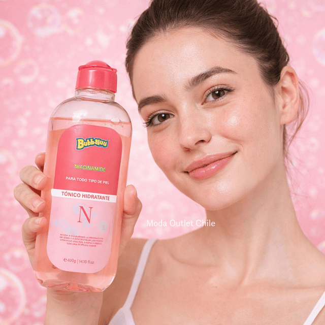 Tonico Hidratante Bubbaluu Niacinamide 400 Ml - FT-1869
