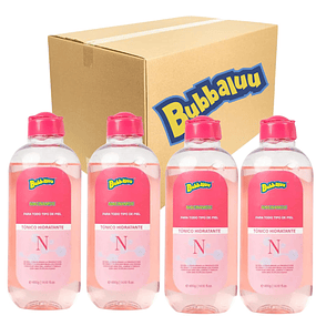 Caja de 12 Tonicos Hidratantes Bubbaluu Niacinamide 400 Ml - FT-1869