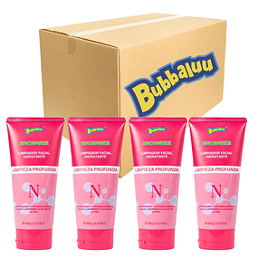 Caja de 12 Limpiadores Facial Bubbaluu NIACINAMIDE - 180g - FT-868