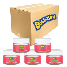Caja de 12 Cremas Faciales Bubbaluu Niacinamide 50g