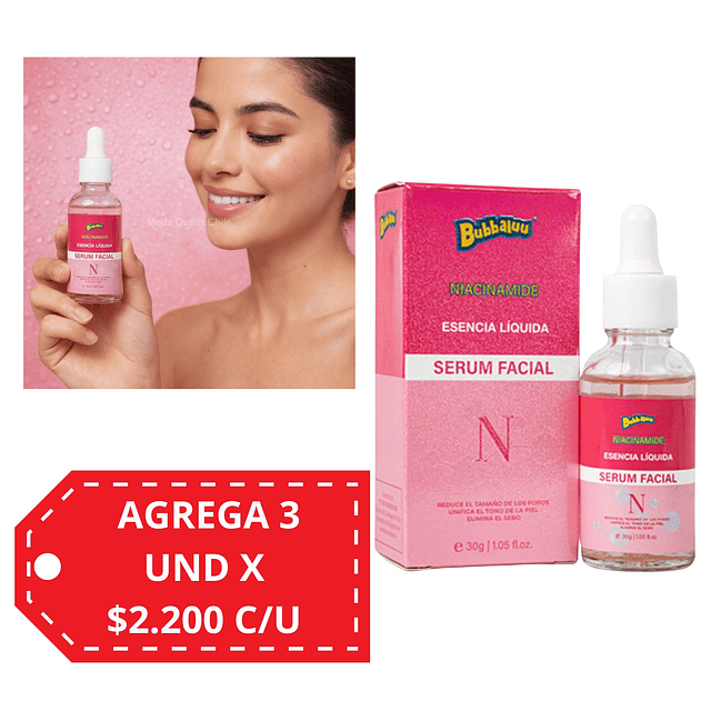 Serum Facial Bubbaluu Niacinamide 30g - FT-1867