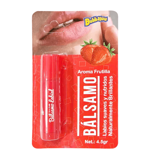 Balsamo Labial de Bubbaluu - FT-1701 Aroma Frutilla