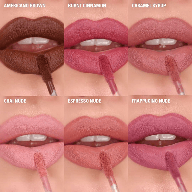Labial Liquido Revolution Lip Creme - Chai Nude.