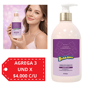 Locion Corporal Bubbaluu 500 Ml - FT-1811 - AROMA UVA 