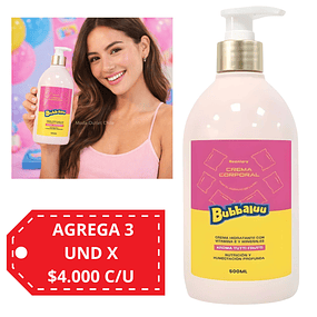 Locion Corporal Bubbaluu 500 Ml - FT-1812 - AROMA TUTTI FRUTTI