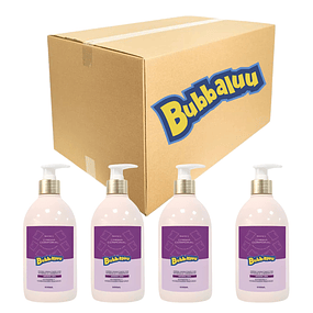 Caja de 12 Lociones Corporales Bubbaluu 500 Ml - FT-1811 - AROMA UVA.