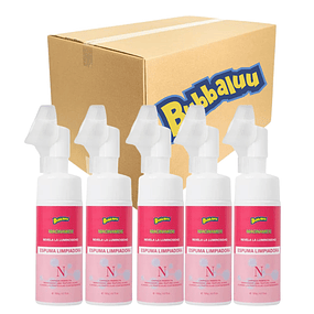 Caja de 12 Espuma Limpiadora Facial Con Niacinamide Bubbaluu - 150 g - FT-1870