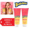 Shampoo Sin Sal y Bálsamo Bubbaluu Antifrizz Reconstrucción Profunda – Aroma Tutti Frutti – 350 ml