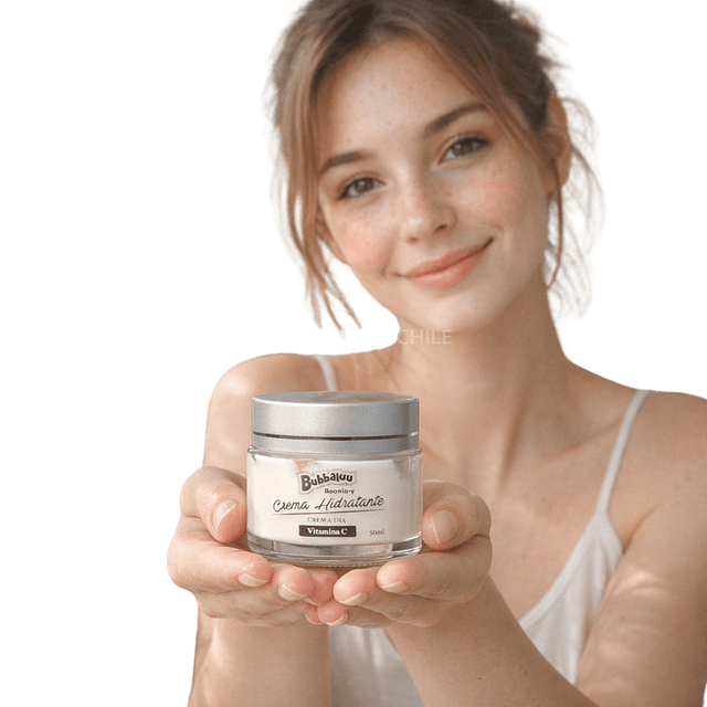Crema Hidratante Facial Bubbaluu Vitamina C – Crema de Día – 50 ml