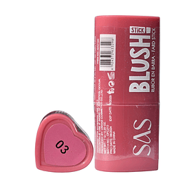 Rubor en Barra Blush Stick SAS Cosmetics – Tono 03
