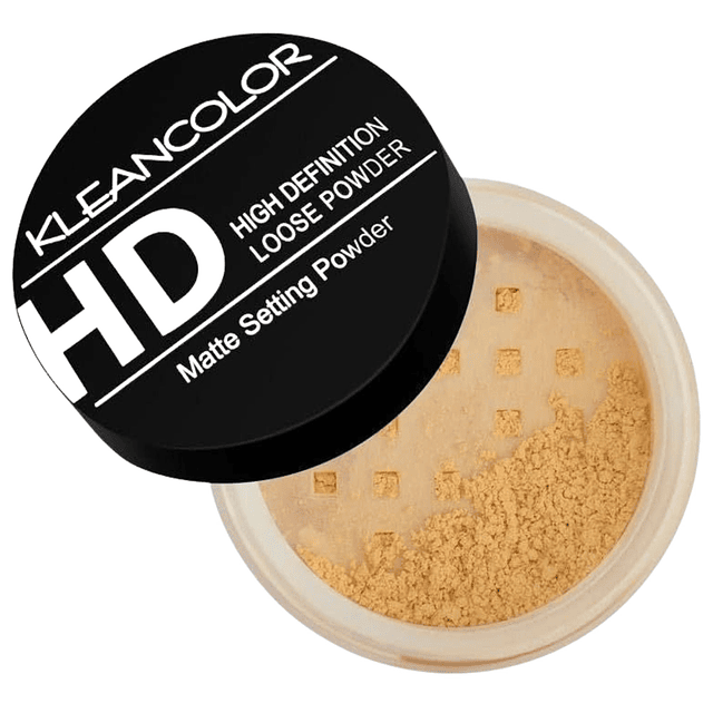 Polvo Suelto Matificante Kleancolor HD Matte Setting Powder - Tono Medium 