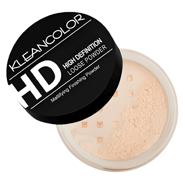 Polvo Suelto Matificante Kleancolor HD Matte Setting Powder – Tono Light 