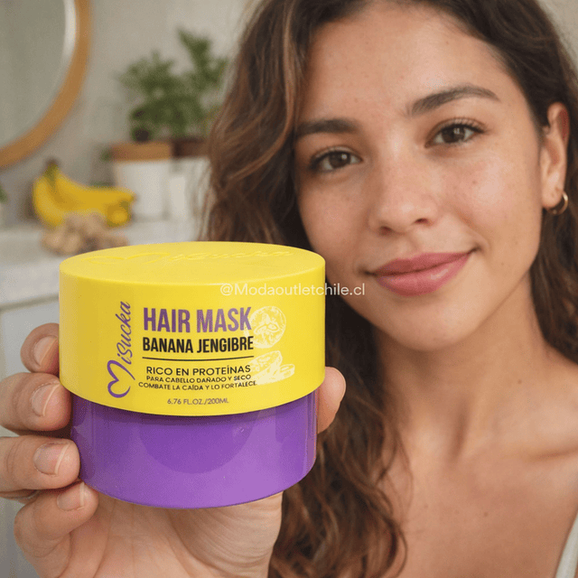 Mascarilla Capilar Banana Jengibre Misucka - 200 ML
