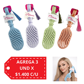 Cepillo para el Cabello Misucka Alta Calidad, Se Envian Colores Surtidos - AU72