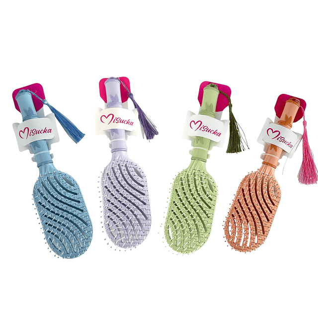 Cepillo para el Cabello Misucka Alta Calidad, Se Envian Colores Surtidos - AU72