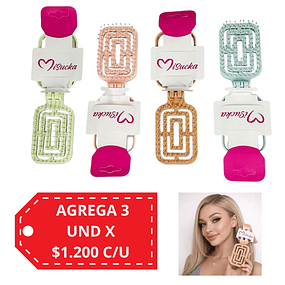 Cepillo para el Cabello Misucka Alta Calidad, Se Envian Colores Surtidos - AU73