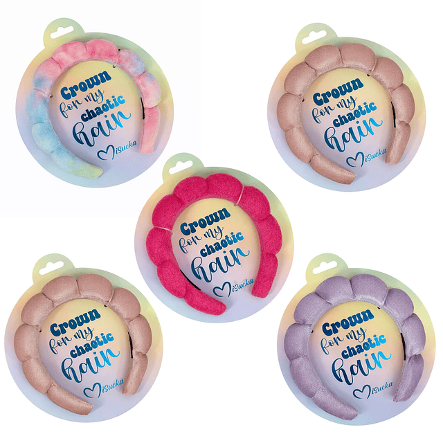 Diadema Para el Cabello Misucka Alta Calidad, Se Envían Colores Surtidos AU76