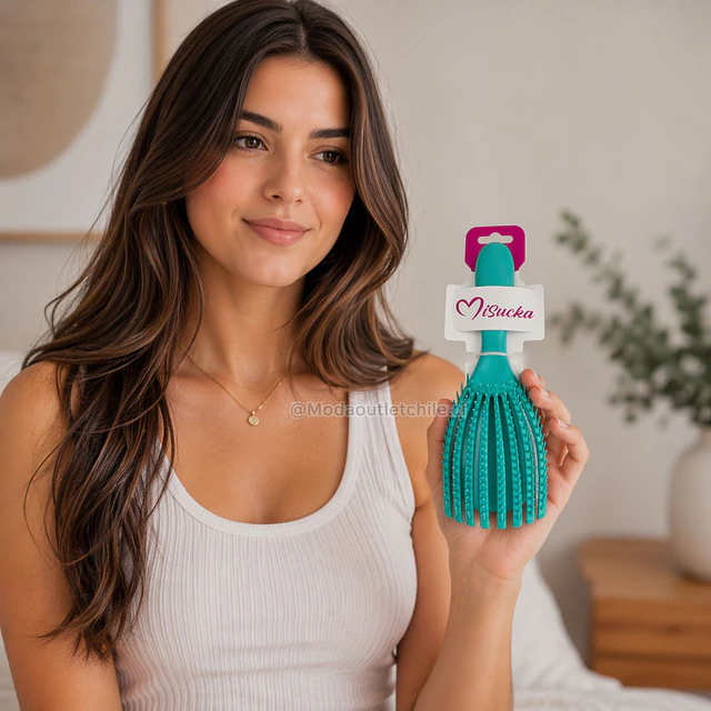 Cepillo Desenredante Flexible Antinudos Misucka - AU96 