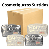 Caja de 12 Cosmetiqueros Brillantes Acolchados Premium Misucka (Venta unitario y Colores Surtidos) - AU95