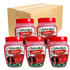 Caja de 6 Gelatina Capilar Samba 1 Kilo - Melancia 
