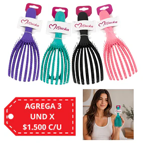 Cepillo Desenredante Flexible Antinudos Misucka - AU96 