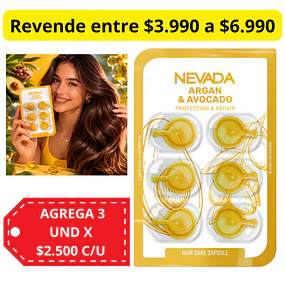 Ampollas Capilares Argan y Palta Nevada 6 Capsulas - AU191 