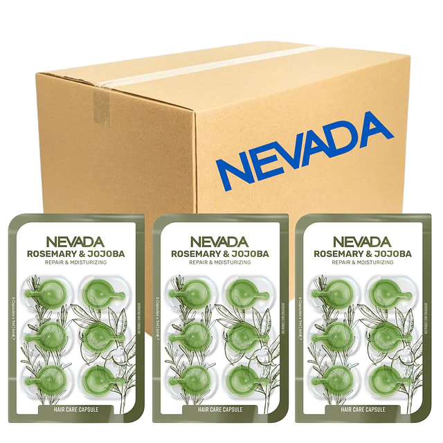 Caja de 12 Sachet de Ampollas Romero & Jojoba Nevada (6 c/u)