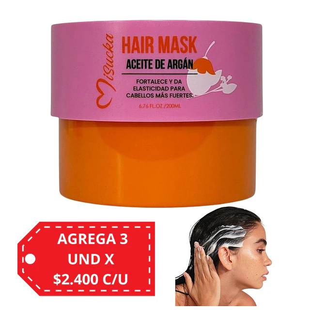 Mascarilla Capilar de Misucka 200 ml - ARGÁN 