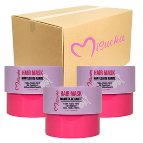 Caja de 12 Mascarillas Capilares Misucka 200 Ml c/u - KARITÉ 