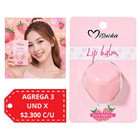 Balsamo Labial de Misucka 7g - Strawberry 