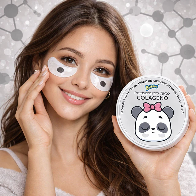 Caja de 12 Membranas para Ojeras Bubbaluu 30 Pares - COLAGENO 1909 