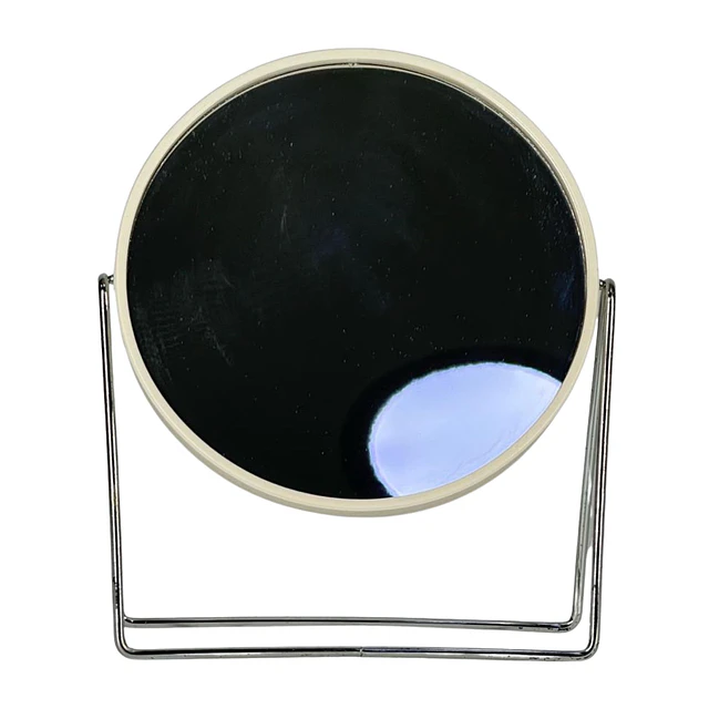 Espejo de Tocador Redondo Giratorio con Soporte Metálico (Se Envían Colores Surtidos) - AU151