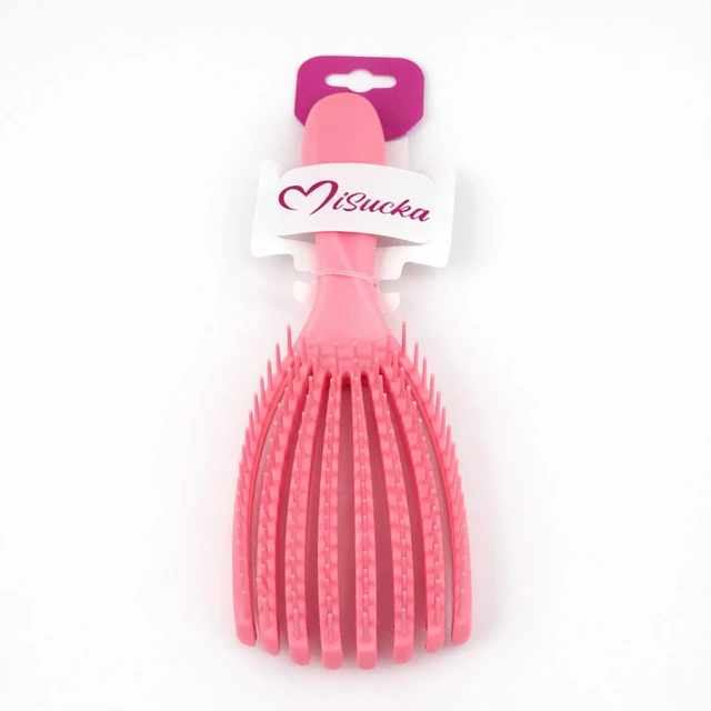 Caja de 12 Cepillos Desenredantes Flexibles Antinudos Misucka - AU97