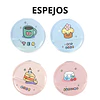 Espejo de Cartera Diseño Postres Kawaii  (SE ENVIAN SURTIDOS) - AU88
