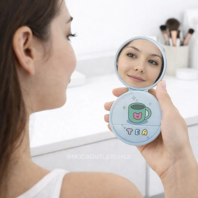 Espejo de Cartera Diseño Postres Kawaii  (SE ENVIAN SURTIDOS) - AU88