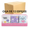 Caja de 12 Espejos de Cartera Diseño Kawaii - AU91 