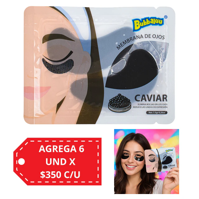 Membrana Para Ojos Bubbaluu - CAVIAR - AU205