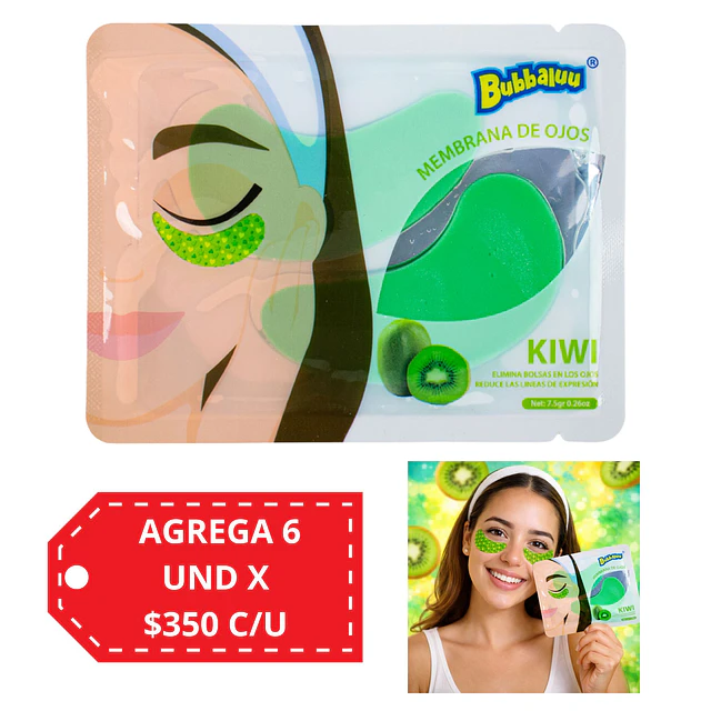 Membranas Para Ojos Bubbaluu - KIWI - AU209