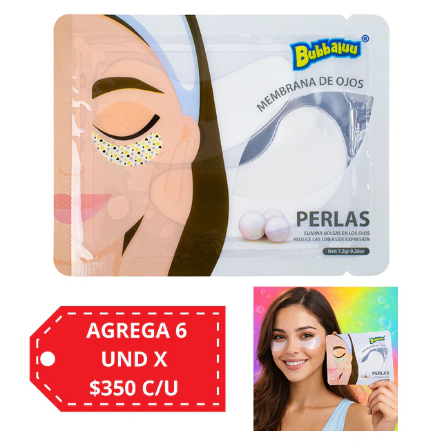 Membranas Para Ojos Bubbaluu - PERLAS - AU211
