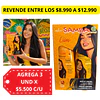 Pack de Shampoo y Acondicionador SAMBA 325 ML - LISOS AU234