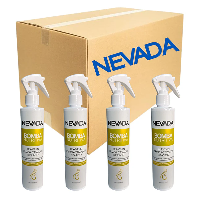 Caja de 12 Termoprotector Bifase Nevada - BOMBA NUTRITIVA AU247