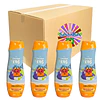 Caja de 12 Shampo 2 en 1 Samba Kids todo tipo de Cabello 325 ML - Amarillo AU253