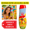 Shampo 2 en 1 Samba Kids todo tipo de Cabello 325 ML - Rojo AU250