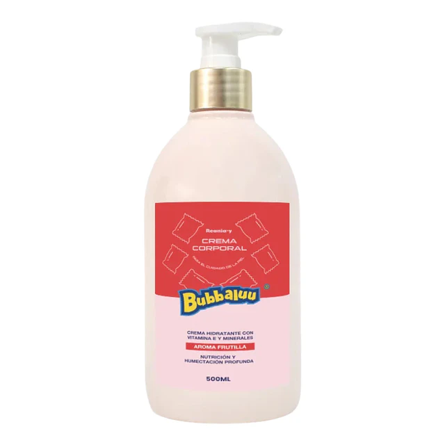 Locion Corporal Bubbaluu 500 Ml - FT -1841 - AROMA FRUTILLA 