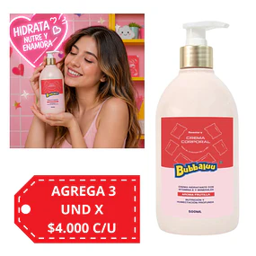 Locion Corporal Bubbaluu 500 Ml - FT -1841 - AROMA FRUTILLA 