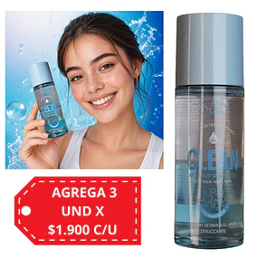 Removedor de Maquillaje SAS Cosmetics - SAC142 - COLAGENO 