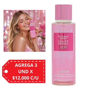 Body Mist Victorias Secret con Shimmer - VELVET PETALS JOY 