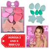Set de Esponjas de Maquillaje Beauty Blender + Borlas - AU269 (Colores surtidos)