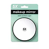 Espejo Facial Redondo con Aumento y Ventosas - X5