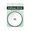 Caja de 12 Espejos Faciales Redondo con Aumento y Ventosas - X10